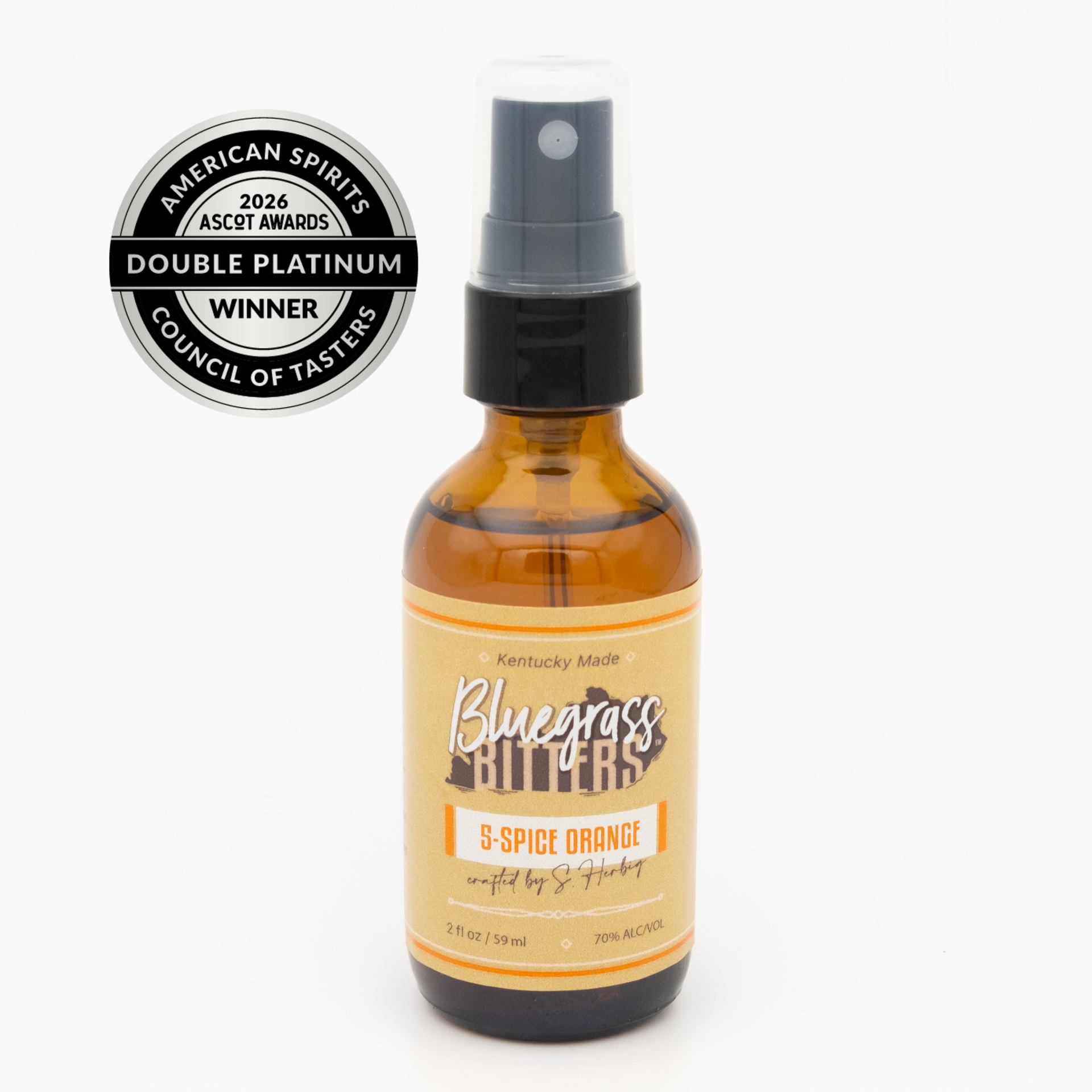 5-Spice Orange Bitters - Mister Cap – Bluegrass Bitters