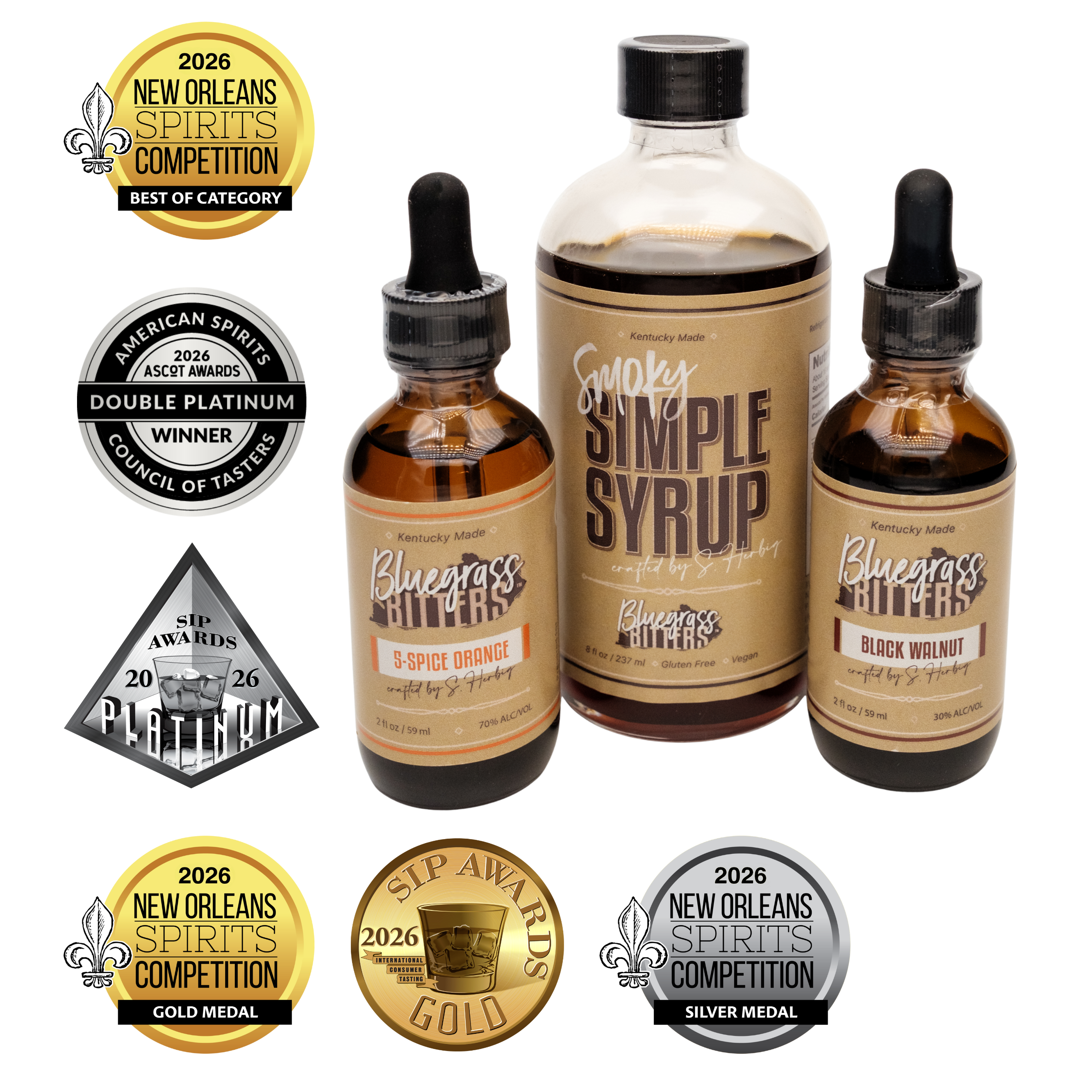 Syrup and Bitters Combo Gift Pack