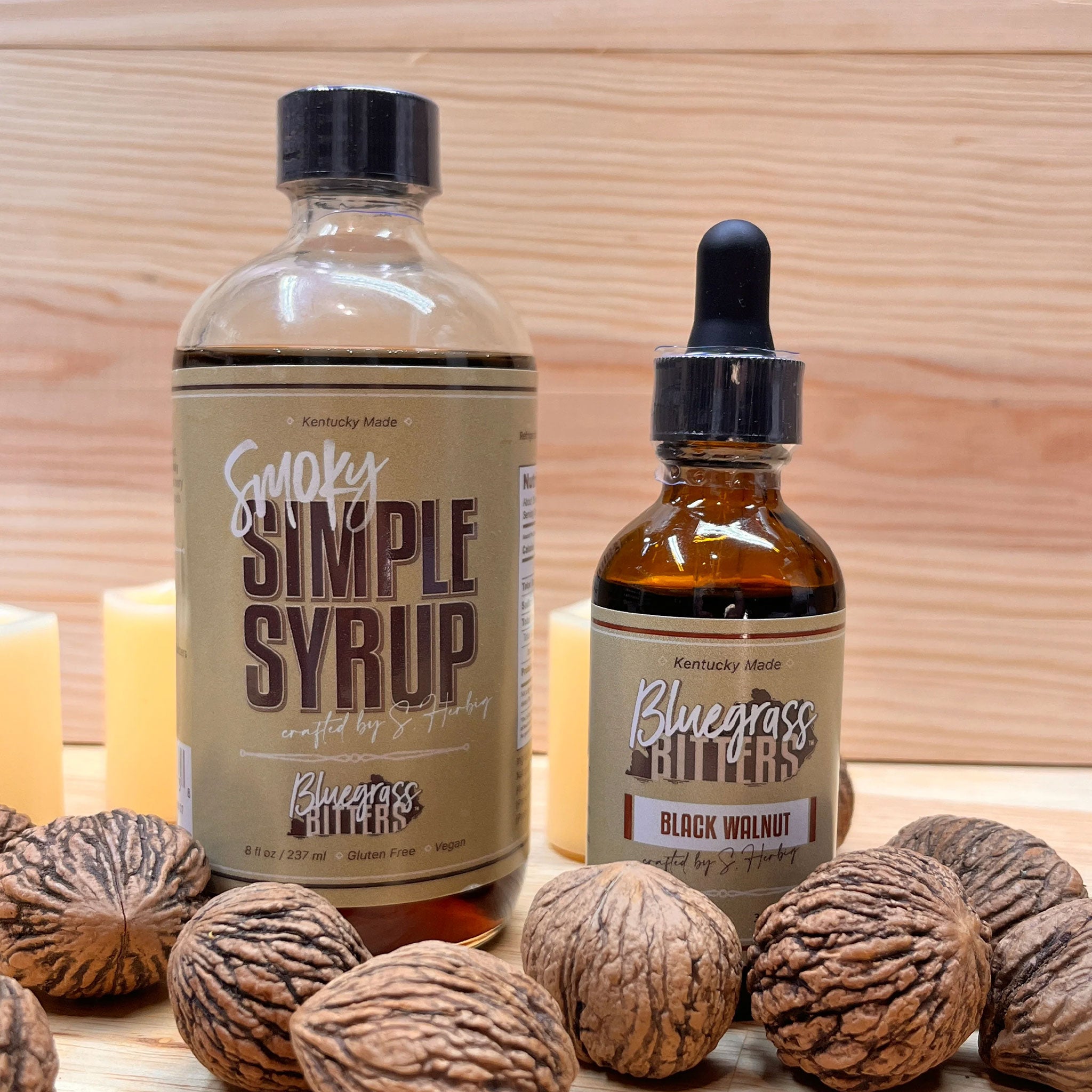 Syrup and Bitters Starter Pack - Black Walnut