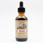 Bluegrass Bitters Dark Cherry Bitters front panel.  2-oz bottle 