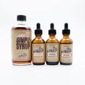 A full selection of Bluegrass Bitters™ products, including our award winning Smoky Simple Syrup,  award winning 5-Spice Orange Bitters, award winning Black Walnut Bitters and our newly released Dark Cherry Bitters.